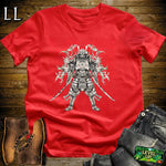 Ivory Samurai Royal Blue | Elephant Warrior Tee