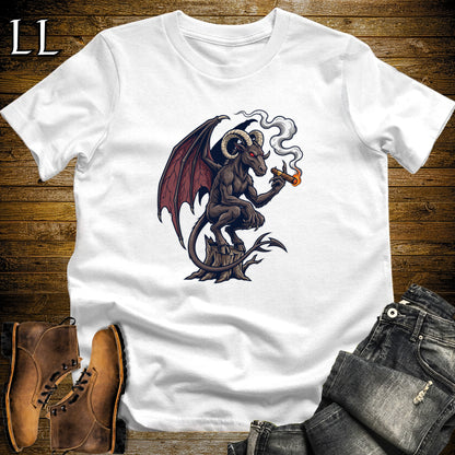 Jersey Devil Cigar T-Shirt White | Halloween Cigar Shirt