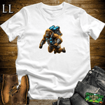 Jet Pack Gorilla White | Funny Space Adventure Shirt