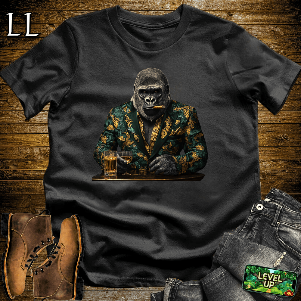 Jungle Suit Cigar Gorilla - Black - LegacyLayers