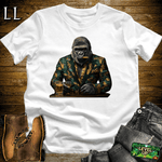 Jungle Suit Cigar Gorilla - White - LegacyLayers