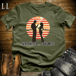 Just The Tip Cigar Softstyle T-Shirt Military Green | Funny Cigar Tee
