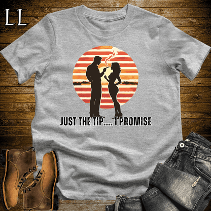 Just The Tip Cigar Softstyle T-Shirt Sport Grey | Funny Cigar Tee