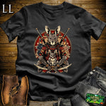 Kangaroo Samurai White | Bouncing Warrior Tee