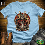 Kangaroo Samurai Black | Bouncing Warrior Tee