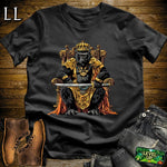 King Gorilla Samurai Black | Royal Warrior Tee
