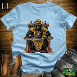King Gorilla Samurai Light Blue | Royal Warrior Tee