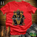 King Gorilla Samurai Red | Royal Warrior Tee
