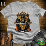 King Gorilla Samurai Sport Grey | Royal Warrior Tee