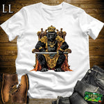 King Gorilla Samurai White | Royal Warrior Tee