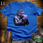 Kiss Me Gorilla Royal | Funny Romantic Gorilla Shirt