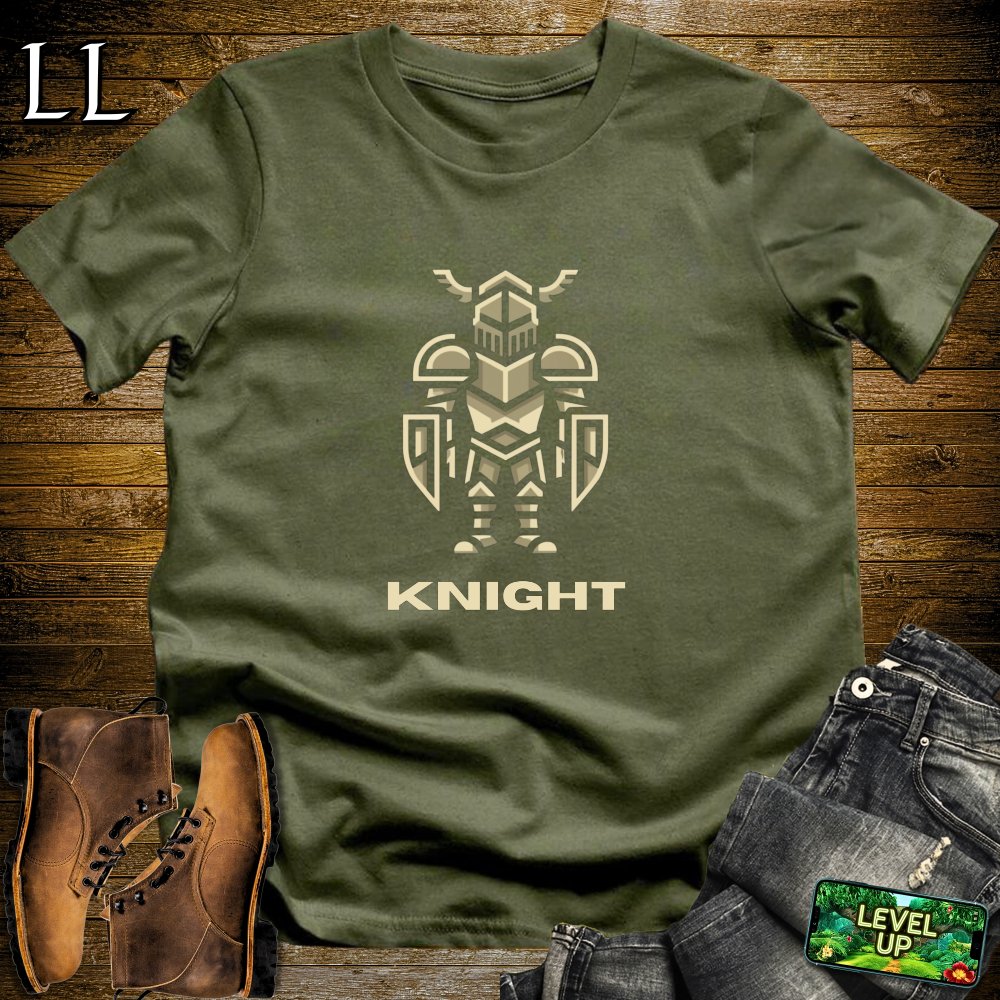 Knight Softstyle Tee - Military Green - LegacyLayers