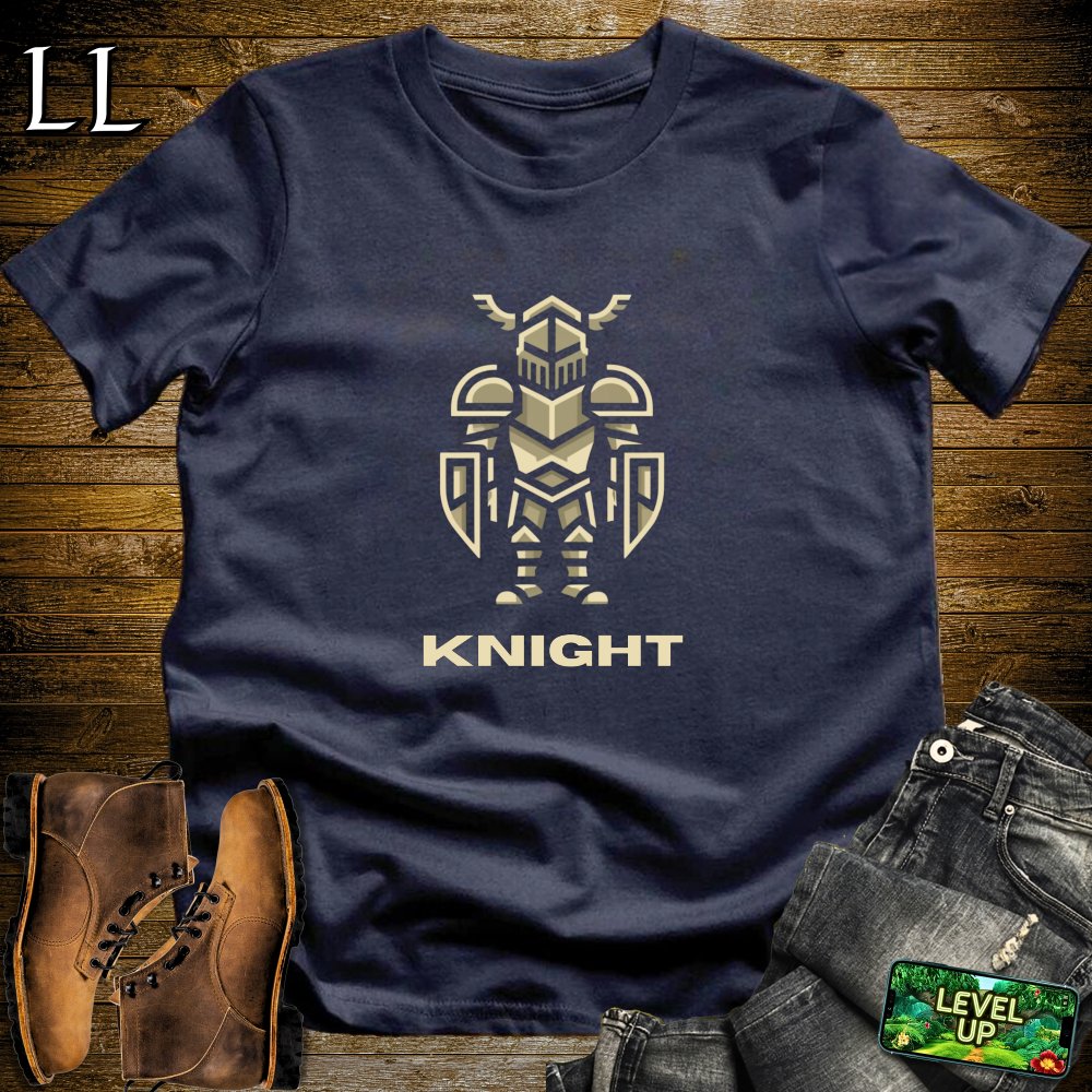 Knight Softstyle Tee - Navy - LegacyLayers