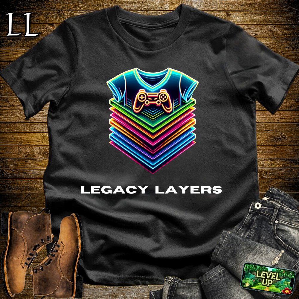 Legacy Layers Softstyle Tee - Black - LegacyLayers