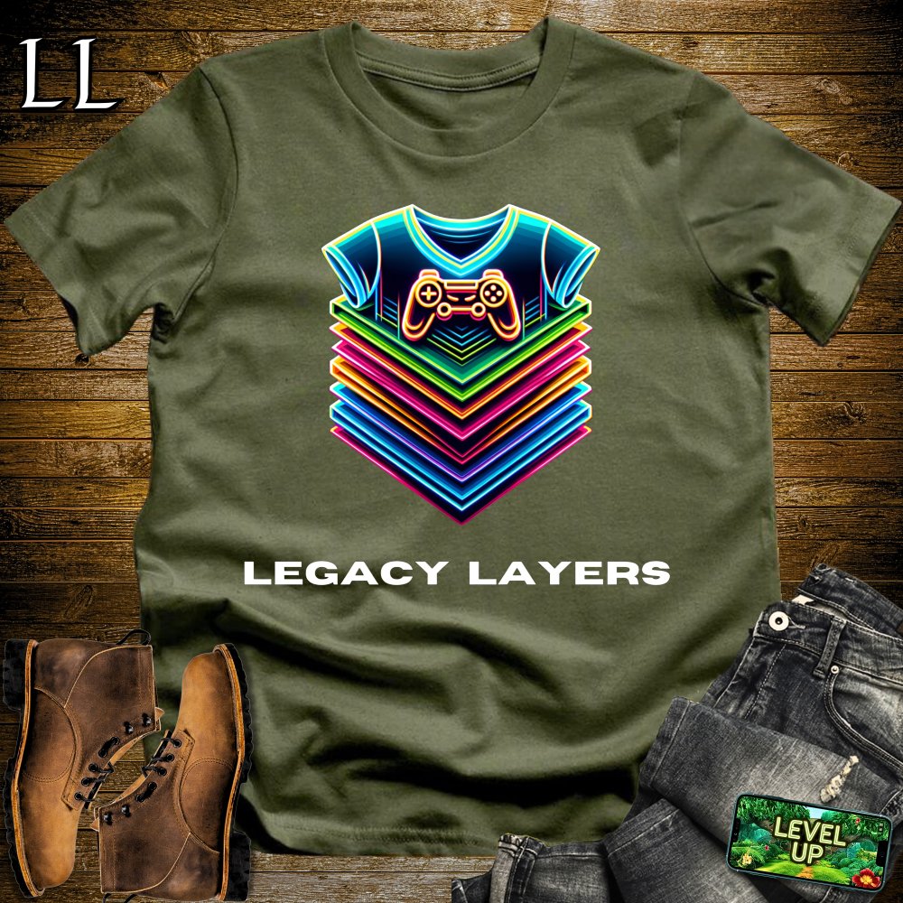 Legacy Layers Softstyle Tee - Military Green - LegacyLayers