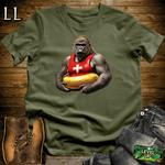 Lifeguard Gorilla Military Green | Beach Hero Tee