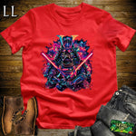 Light Saber Samurai Royal Blue | Sci-Fi Warrior Tee
