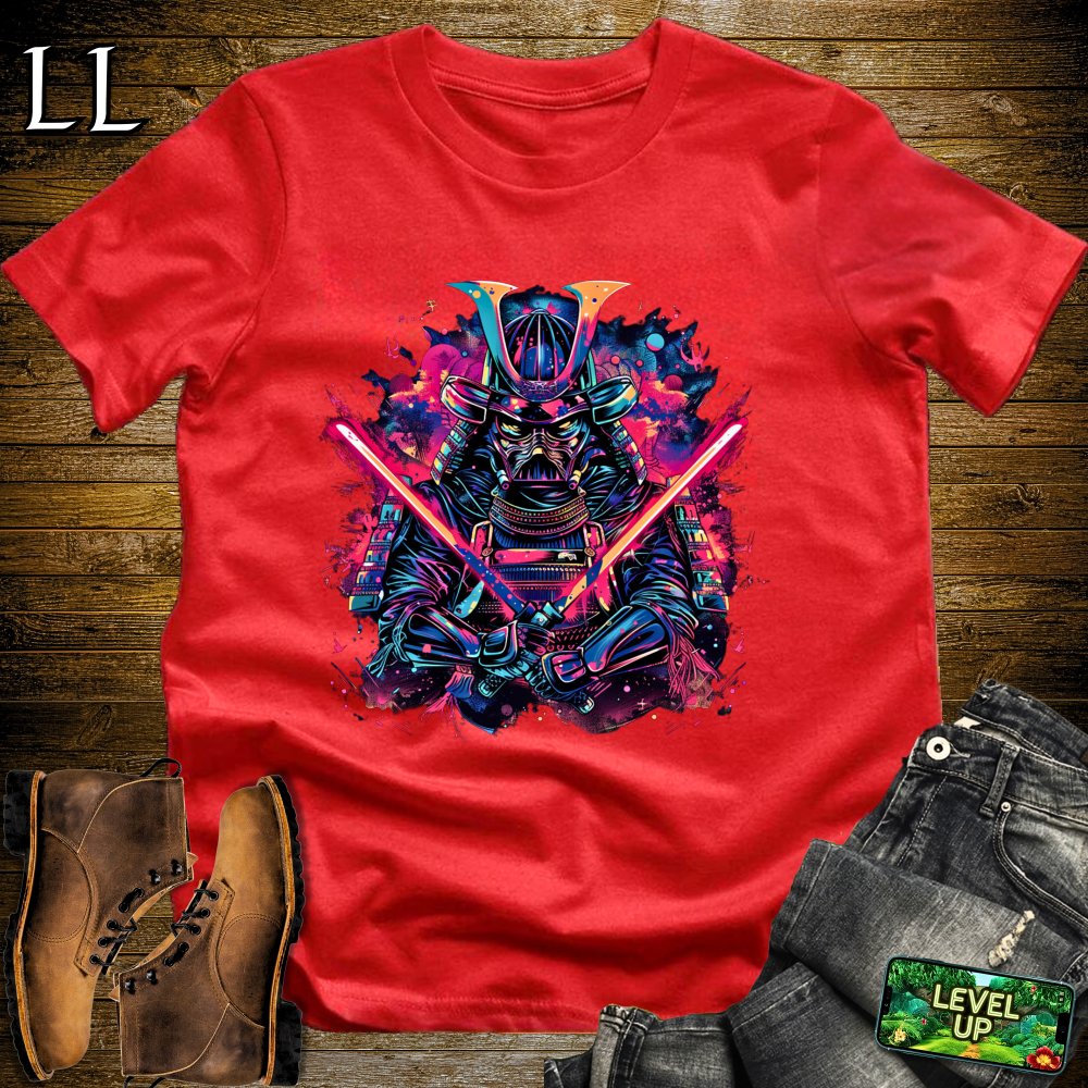 Light Saber Samurai Softstyle Tee - Red - LegacyLayers