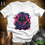 Light Saber Samurai Military Green | Sci-Fi Warrior Tee