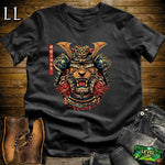 Lion Samurai White | King of Warriors Tee