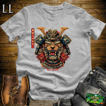 Lion Samurai Sport Grey | King of Warriors Tee
