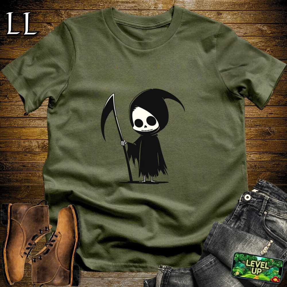 Little Reaper Softstyle Tee - Military Green - LegacyLayers