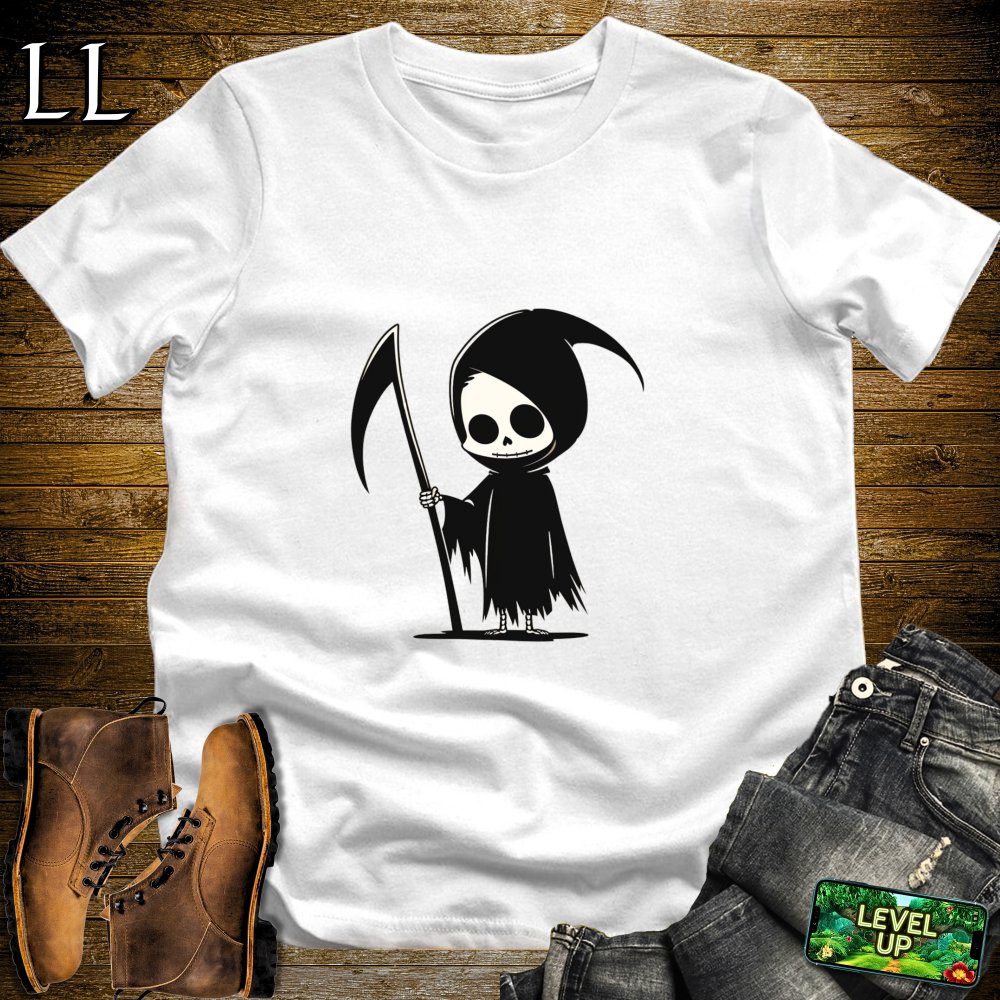 Little Reaper Softstyle Tee - White - LegacyLayers