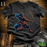 Long Bow Gorilla Samurai Black | Archer Tee