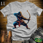 Long Bow Gorilla Samurai Sport Grey | Archer Tee