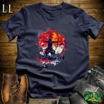 Long Bow Samurai Red | Archer Warrior Tee