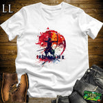 Long Bow Samurai Military Green | Archer Warrior Tee