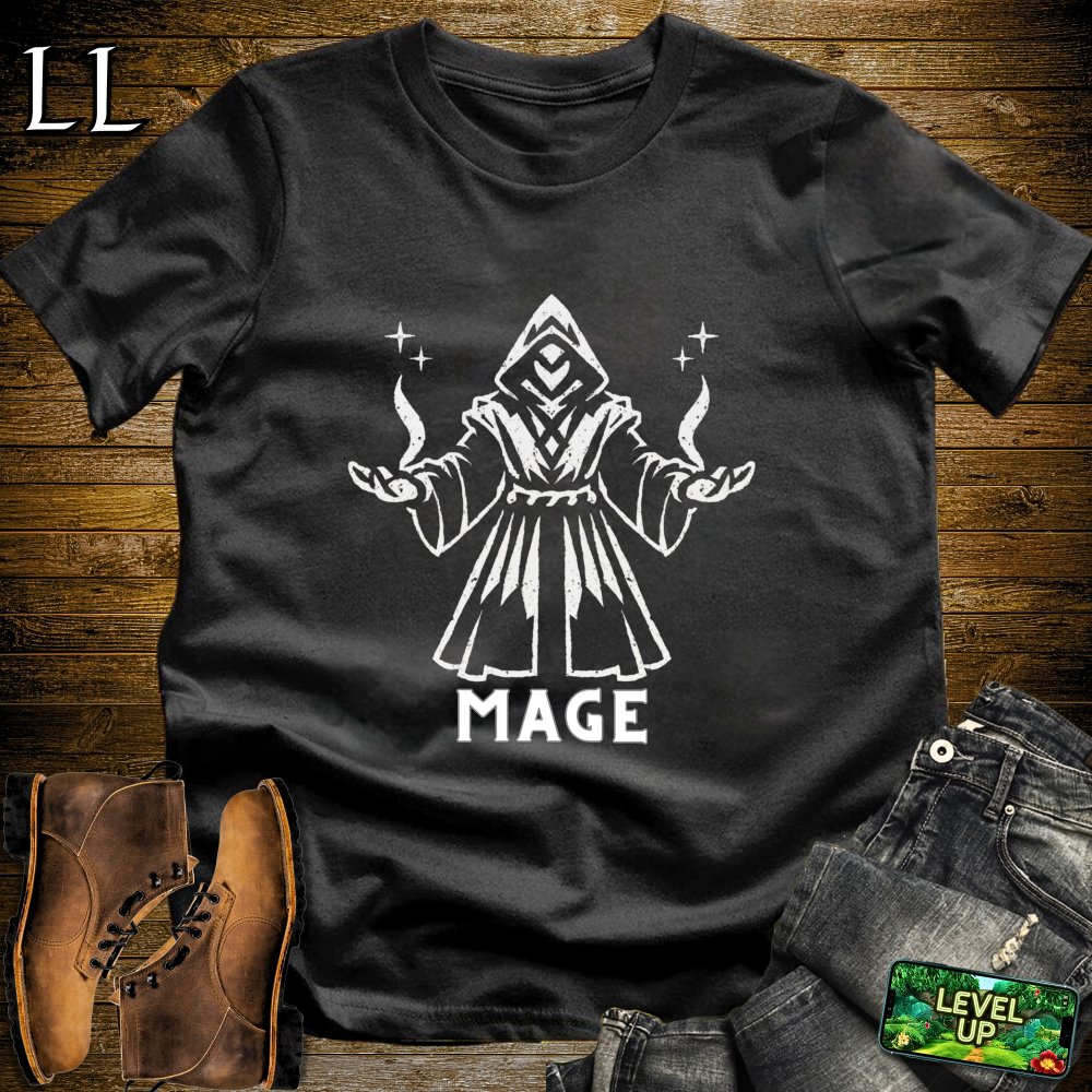 Mage Softstyle Tee - Black - LegacyLayers