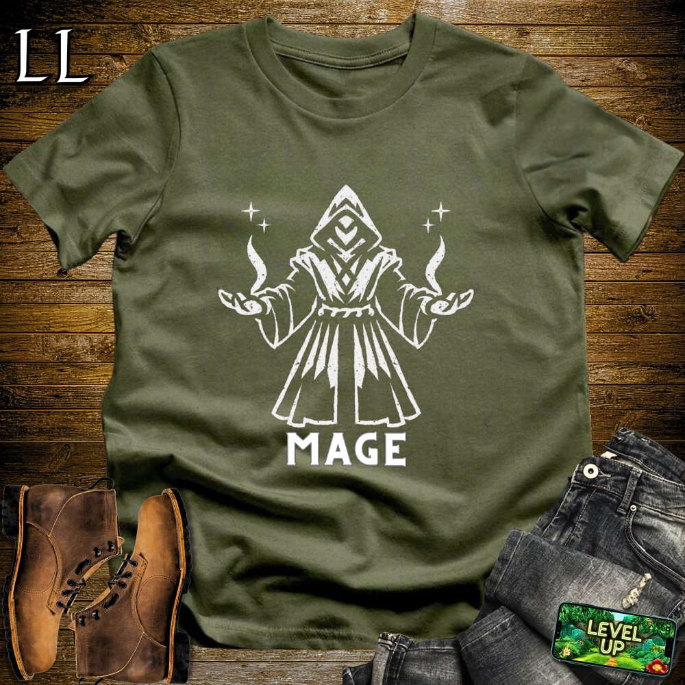 Mage Softstyle Tee - Military Green - LegacyLayers