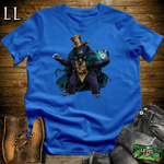 Magician Gorilla Softstyle Tee Royal | Illusion Party Shirt
