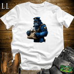 Mailman Gorilla White | Funny Delivery Driver Shirt