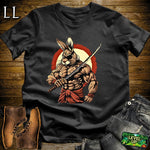 Master Rabbit Samurai White | Swift Warrior Tee