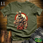 Master Rabbit Samurai Navy | Swift Warrior Tee