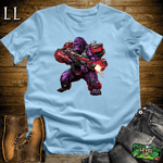 Mecha Gorilla Light Blue | Sci-Fi Robot Gorilla Shirt