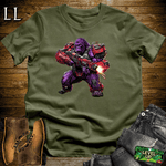 Mecha Gorilla Military Green | Sci-Fi Robot Gorilla Shirt