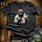 Medic Gorilla Softstyle Tee Black | Funny Medical Party Tee
