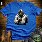 Medic Gorilla Softstyle Tee Royal | Funny Medical Party Tee