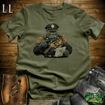 Military Commander Gorilla Military Green | Commander Tee