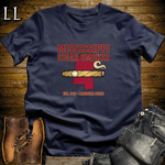Mississippi Cigar Smoker T-Shirt Navy | Mississippi State Cigar Shirt