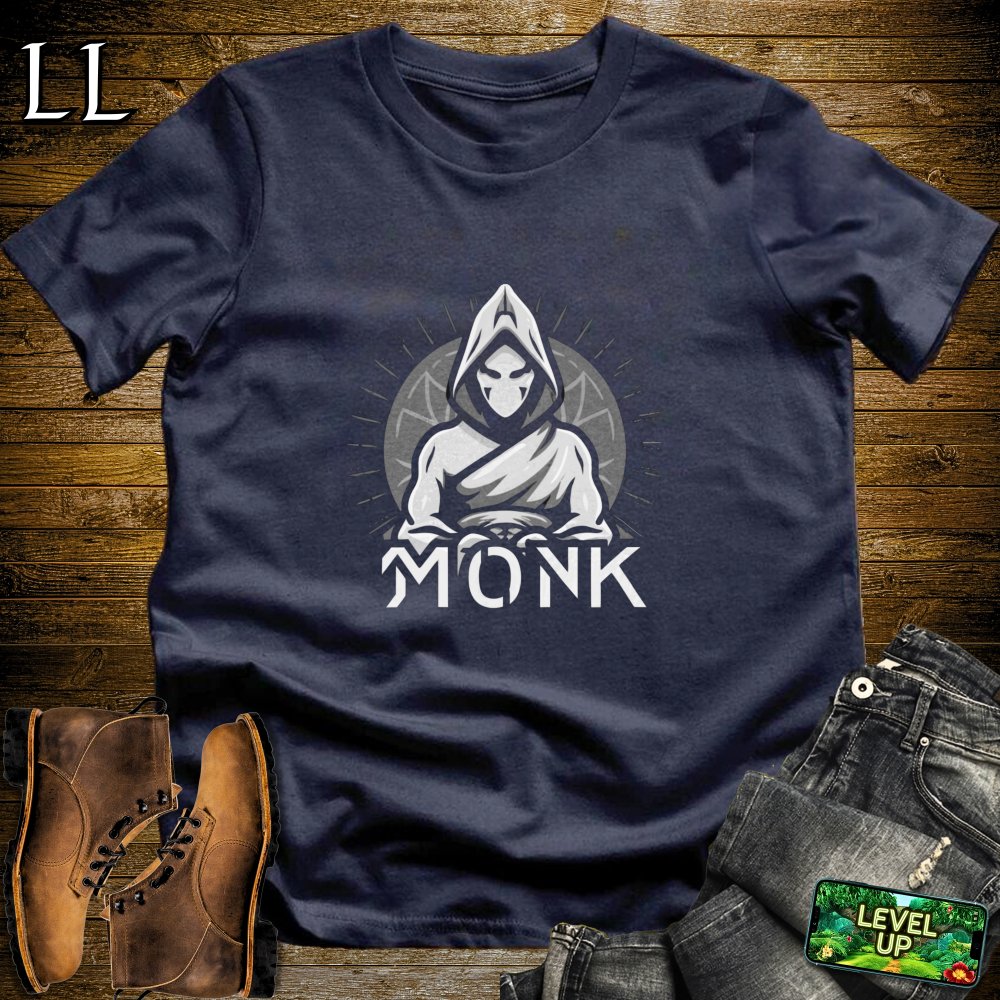 Monk Softstyle Tee - Navy - LegacyLayers