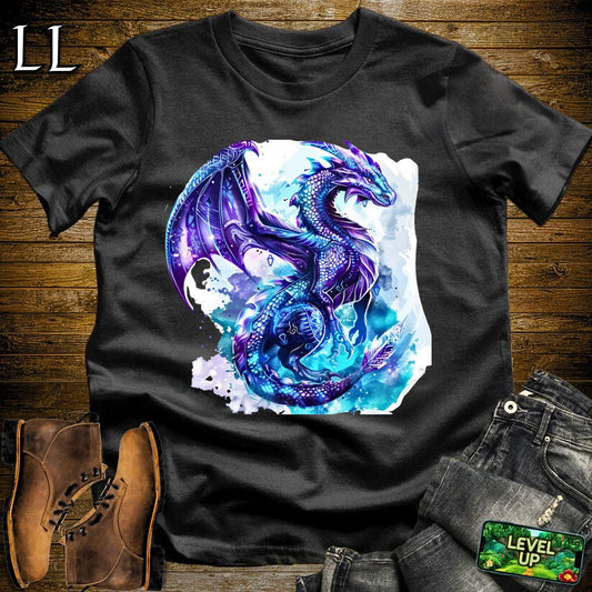 Mystical Dragon Softstyle Tee - Black - LegacyLayers