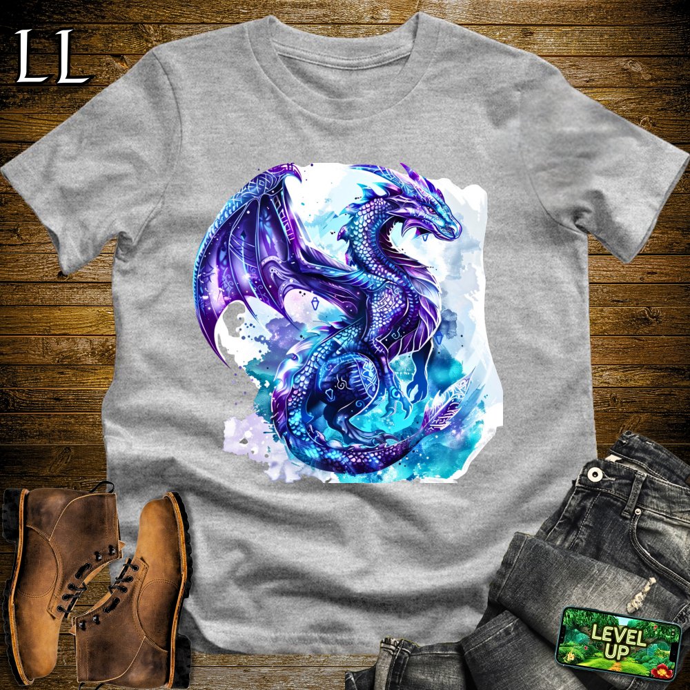 Mystical Dragon Softstyle Tee - Sport Grey - LegacyLayers