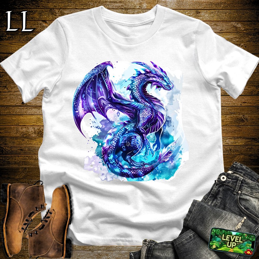 Mystical Dragon Softstyle Tee - White - LegacyLayers