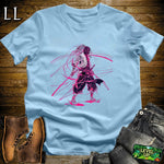 Neon Samurai Black | Cyberpunk Futuristic Tee
