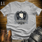 Nevada Cigar Smoker Shield T-Shirt Sport Grey | State Cigar Crest Shirt