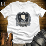 Nevada Cigar Smoker Shield T-Shirt White | State Cigar Crest Shirt
